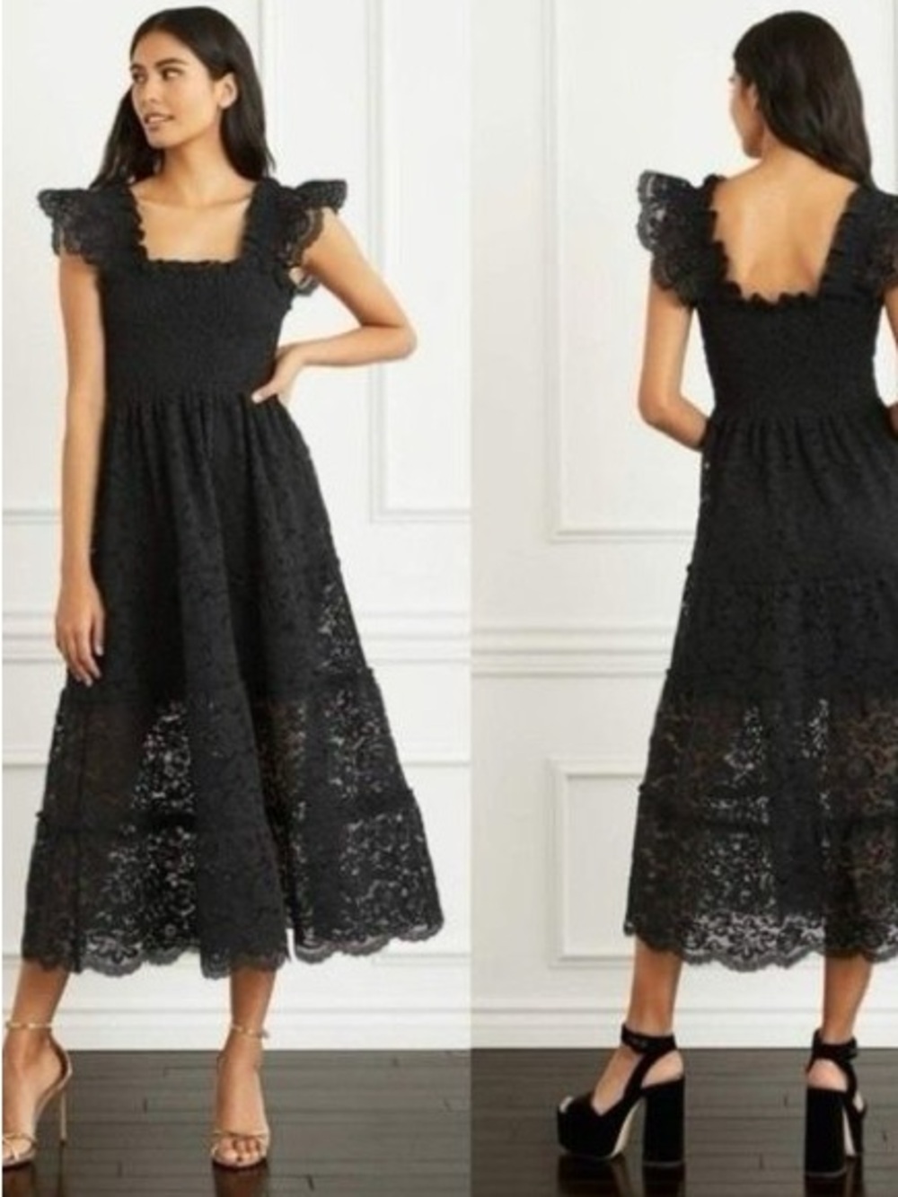 NWT HILL HOUSE The Lace Sheer Ellie Nap Dress
Collection Limited Edition